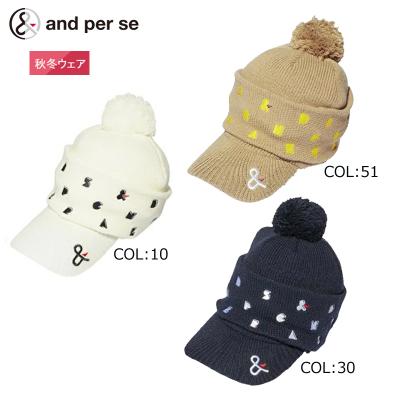 and per se ゴルフ ニット帽 レディース｜帽子（レディース）｜ゴルフ