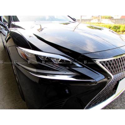 レクサス LS500h GVF50 GVF55 前期 超鏡面 ステンレス メッキ ヘッド