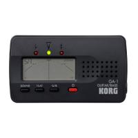 KORG チューナー ギター/ベース用 GA-1 | broadshop