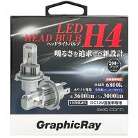 アークス(axs) LEDヘッドライトバルブ H4 ホワイト GRX-720 | broadshop