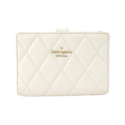 katespade ケイトスペード 長財布 財布 ベージュ系 ホワイト kate spade NEW YORK レディース長財布（色：ホワイト系）｜財布