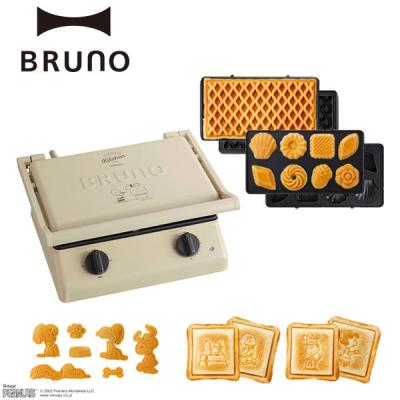 BRUNO ワッフル・ホットサンドメーカー BRUNO ブルーノ ホットサンドメーカーシングル用プレート