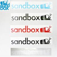 送料込【ゆうパケット】SANDBOX ステッカー 10" LONG BACK 正規品/サンドボックス/シール/スノーボード/snow | セカンドブランド