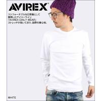 AVIREX アヴィレックス 6153481 783-5930009 長袖Tシャツ クルーネック カットソー ロンT メンズ | BUMP STORE