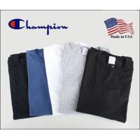 【店内全品ポイント5倍】Champion チャンピオン C5-P301 US クルーネックTシャツ Tシャツ 無地 メンズ レディース | b.m.p