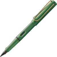 LAMY ラミー SAFARI 万年筆 field green gold clip (F  細字)数量限定 | 文具通販 ブンドキ.com Yahoo!店