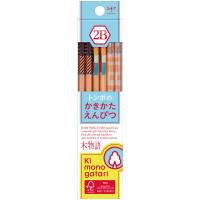 TOMBOW トンボ鉛筆 木物語 かきかた鉛筆F KB-KF01(硬度：2B) | 文具通販 ブンドキ.com Yahoo!店