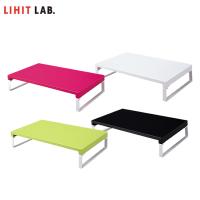 【全4色】LIHIT LAB.（リヒトラブ）／机上台　幅３９０ｍｍ・引出し付ロータイプ（A-7330）モニター台　ノートPCやキーボード、小物もすっきり収納　 | ぶんぐる