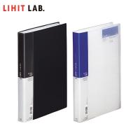 【全2色・A4-S・640枚収容】LIHIT LAB.（リヒトラブ）／名刺ホルダー＜Card EX・S＞A-946　背見出しは交換式で分類に便利 | ぶんぐる