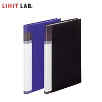 【全2色・B4-S・30ポケット】LIHIT LAB.（リヒトラブ）／クリヤーブック・ルポワイド（N-4614）丈夫でスリムなポケット交換式ファイル。 | ぶんぐる