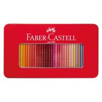 シヤチハタ／ファーバーカステル 水彩色鉛筆 100色セット（TFC-WCP/100C）筆、鉛筆、消しゴム、削り器がセット | ぶんぐる