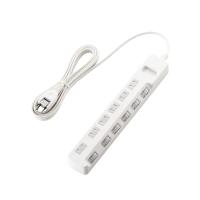 エレコム（ELECOM） ［T-E6A-2630WH］ ほこり防止シャッター付 省エネタップ TE6A2630WH | 文具通販ぶんぐっと