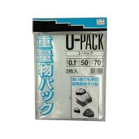 【予約受付中】【10月中旬頃入荷予定】4905663700440 三友産業 重量物パックS 3枚入 HR−508 | 文具通販ぶんぐっと