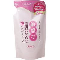 4901498200148 敏感なお肌のための 泡のボディソープ 詰替用 450mL【キャンセル不可】 | 文具通販ぶんぐっと