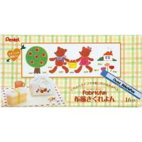 ぺんてる  PTS4-16 FF布描きくれよん 16色 PTS416 | 文具通販ぶんぐっと