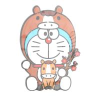 サンリオ ドラえもん ポチ袋 3枚入り 封シール付 干支 午年 三つ折り用 祝儀袋 お年玉袋 2026年 キッズ グッズ プレゼント | 文具の森ヤフー店