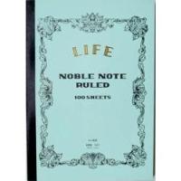 丈夫で上質な紙質を持った大人のための高級ノート LIFE B5 ノーブルノート 横罫 | 文具の森ヤフー店