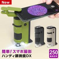 レイメイ藤井 顕微鏡 子供 ハンディ顕微鏡DX 100〜250倍ズーム スマホ