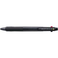 三菱鉛筆 ジェットストリーム3色0.38mm透明黒 SXE340038T.24 | BUNGU便