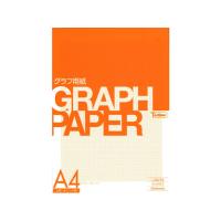 【お取り寄せ】SAKAE TP グラフ用紙 A4 1ミリ方眼上質オレンジ色 50枚 A4-13 | BUNGU便