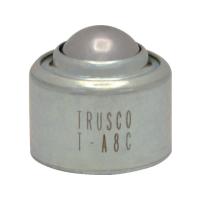 【お取り寄せ】TRUSCO ボールキャスター プレス成型品上向用 スチール製ボール T-A8C | BUNGU便