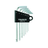 【お取り寄せ】TRUSCO ボールポイント六角棒レンチセット 7本組 GXB-7S | BUNGU便