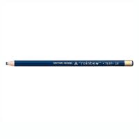 三菱鉛筆 色鉛筆 水性ダーマトグラフ 1ダース(12本入り) 藍色 K7610.10 | 文具マルシェ
