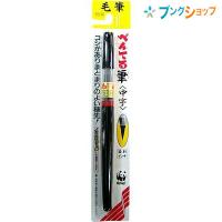 ぺんてる筆 筆ペン 中字 XFL2L スタンダード カートリッジ交換式 水性染料 毛筆 筆 まとまり良い穂先 年賀状 冠婚葬祭 宛名書き 染料インキ インクジェット紙 | ブングショップヤフー店