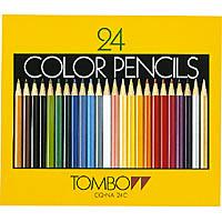 トンボ鉛筆 色鉛筆 紙箱 ２４色ＮＡ CQ-NA24C | 文房具の和気文具