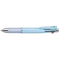 ゼブラ 4色ボールペン+シャープペン クリップ-オンマルチ1000S ライトブルー B4SA3-LB | 文房具の和気文具