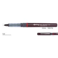 ロットリング　1904752　ティッキー　グラフィック　ファイバーチップペン　0.2mm　（12本セット） | ブングステーション
