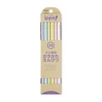 トンボ鉛筆　KB-KNPT01-2B　トンボ鉛筆　かきかたえんぴつ　2B　パステルPT01　ippo! | ブングステーション