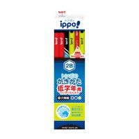 トンボ鉛筆　MP-SKRM04-2B　低学年用かきかたえんぴつ　六角軸　2B　プリントM04　ippo! | ブングステーション