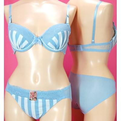 ブラ&ショーツセット(柄:ストライプ)|下着、靴下、部屋着 ブラ&ショーツセット(柄:ストライプ)|下着、靴下、部屋着