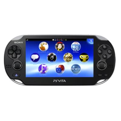 PlayStation Vita - PS Vita PCH-1000 ZA01 クリスタルブラック 動作良好 PlayStation Vita (プレイステーション ヴィータ) Wi‐Fiモデル