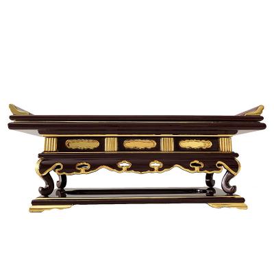 仏壇　仏具　前卓 楽天市場】【仏具】前卓 上前彫 純金 - 真宗 大谷派など東用で使われる