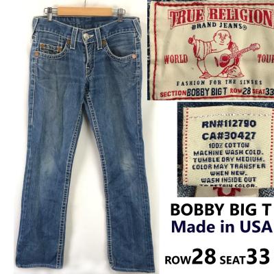 TRUE RELIGION メンズジーンズ、デニム（インチ：28インチ）｜ボトムス