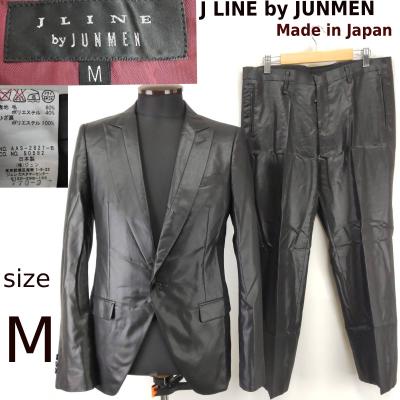 光沢 スーツ メンズ（JUNMEN）（色：ブラック系）のおすすめ人気商品
