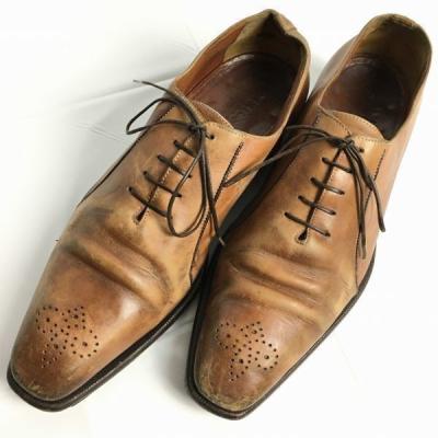 80s-90s?/Vintage★a.testoni　ア・テストーニ　イタリア製　ビジネスシューズ〈ブラウン/茶/BROWN〉size6.5　25.0-25.5　Vintage/メンズ//men's 菅NO.メZD-85 テストーニ靴の商品一覧 通販 - Yahoo!ショッピング