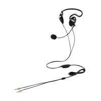 エレコム 両耳3極ネックバンドヘッドセット HS-NB03SBK | BuzzFurniture