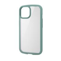 エレコム iPhone 15 TOUGH SLIM LITE フレームカラー グリーン PM-A23ATSLFCGN | BuzzFurniture