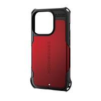 エレコム iPhone 15 Pro ZEROSHOCK レッド PM-A23CZERORD | BuzzFurniture