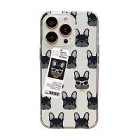 Dparks ソフトクリアケース for iPhone 14 Pro bulldog 背面カバー型 DS24151i14P | BuzzFurniture