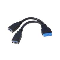 変換名人 M/B アクセサリー USB3.0 ピンヘッダケーブル MB-USB3/CA | BuzzFurniture