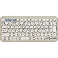 ロジクール PEBBLE KEYS 2 K380S Bluetoothキーボード グレージュ K380sGY | BuzzFurniture