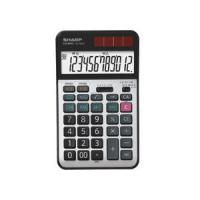 シャープ SHARP 実務電卓 12桁 ナイスサイズタイプ EL-N942-X 1台 | BuzzFurniture