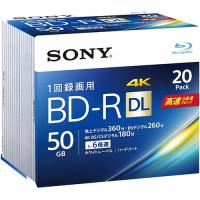 SONY ソニー ビデオ用BD-R(一回録画)50GB6倍速20枚パック 20BNR2VJPS6 | BuzzMillion