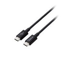 エレコム USB2.0ケーブル(認証品、C-C、やわらか耐久、USB PD対応) 約1.2m ブラック MPA-CCYS12NBK | BuzzMillion