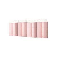（まとめ） TANOSEE トイレットペーパー パック包装 シングル 芯なし 170m ピンク 1ケース（24ロール：6ロール×4パック） 〔×2セット〕 | BuzzMillion
