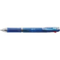 (業務用100セット) ZEBRA ゼブラ 多色ボールペン クリップオンスリム 〔4色/0.7mm〕 スリムタイプ B4A5-BL 青 | BuzzMillion
